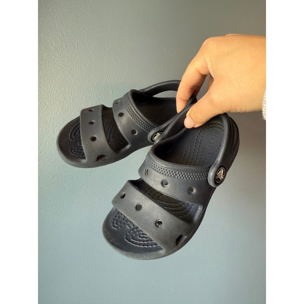 Crocs Kids Classic Sandal Navy Blue